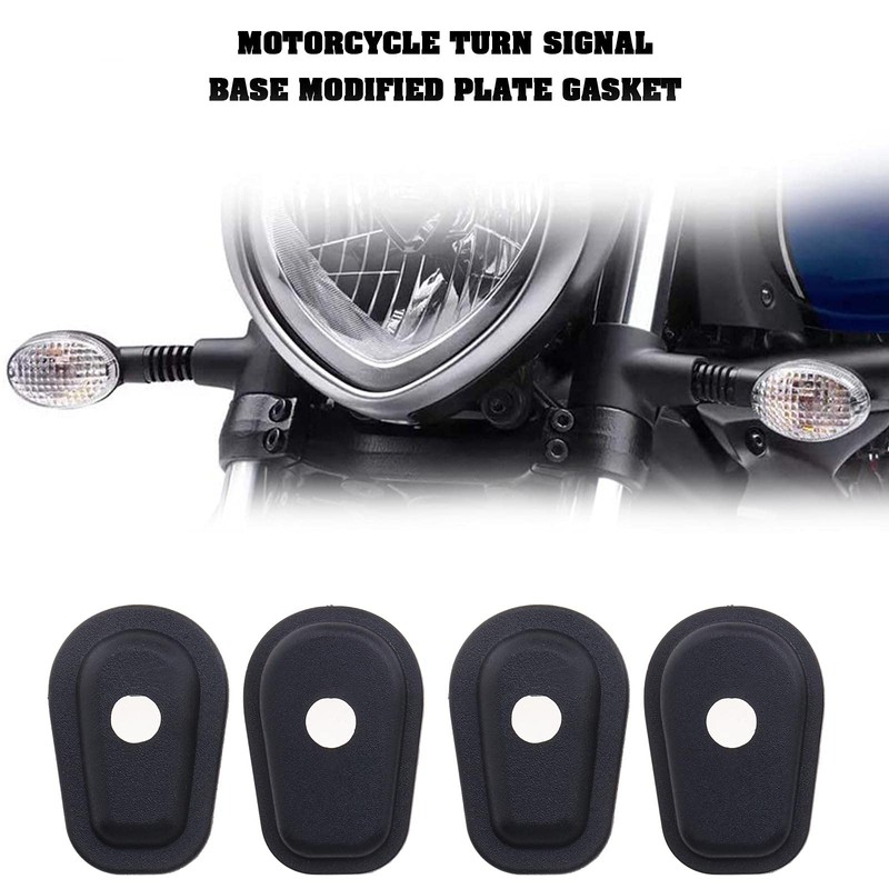 eMagTech Indicator Spacers Adapter Plates for Motorcycle Front / Rear
