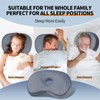 Ear Piercing Pillow for Side Sleepers with an Ear Hole
