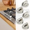 EATAKWARD 5Pcs WB03X29354 Gas Stove Knobs Replacement, Replacement for GE