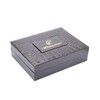 BELLOS Gift Box Men's Watch, Wallet, Torch Light, Pen, White,