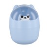 Desktop Trash Can with Lid, Cute Mini Desk Bin, Plastic