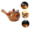 Ciieeo Heat Resistant Wooden Teapot for Home Use Ergonomic Design