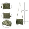 oukesin Small Cotton Shoulder Bag for Women Macrame Handmade with