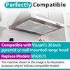 2Pcs WA0575 Range Hood Filter 14.4"x13.5"x0.35" Compatible with Vissani