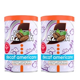 Barista-Style Instant Decaf Americano Coffee – Smooth, Caffeine-Free, 90g Jars (Pack of 2)