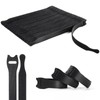 OneLeaf 110 pieces cable ties, resealable, 12 x 200 mm,
