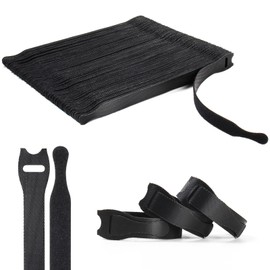 OneLeaf 110 pieces cable ties, resealable, 12 x 200 mm, cable management, multifunctional, adjustable cable ties, suitable for home, offices and large data centres