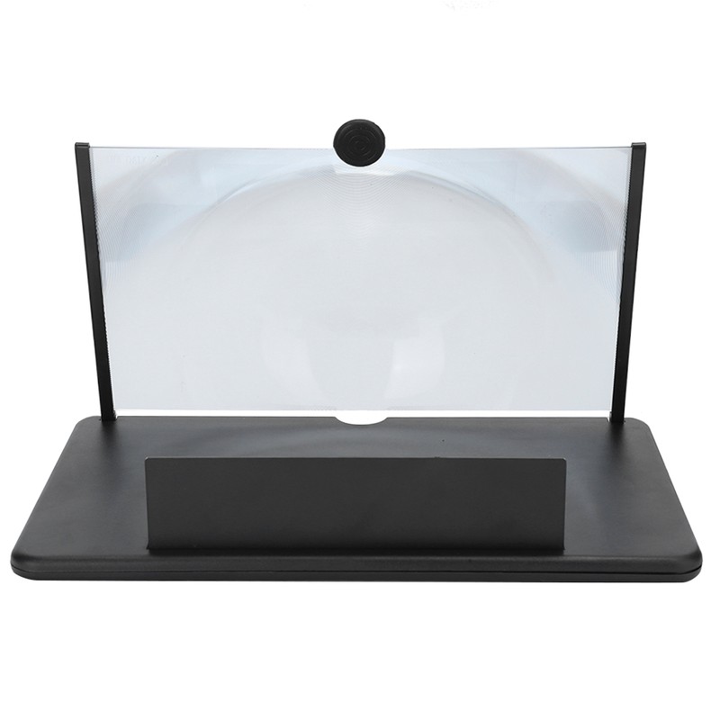 Universal 12in Phone Screen Magnifier Folding Display Magnifying Amplifier 3D