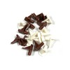 5mm Nylon Shelf Support in Brown - 50 Pack