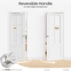 HOSOM Door Knob with Lock and Key, Keyed Entry Door