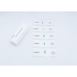 Elodea Submerged Leaf Prepared Microscope Slides, 5 Pack Prepared Slides Shows The Structure of Aquatic Plant Leaf, Plant Cell Wall Nucleus and Chloroplasts