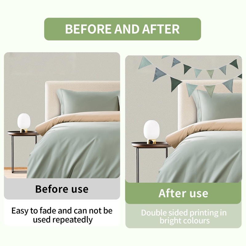 Cotton Fabric Bunting, Wall Decoration Gift