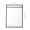 Cabilock Scrapbook 10Pcs Clear File Multi Functional Document Sleeves Paper