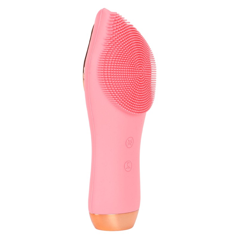 Electric Face Cleanser Waterproof 5 Vibration 3 Temperature Remove Skin