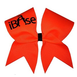Chosen Bows New iBase Cheer Bow, Neon Orange