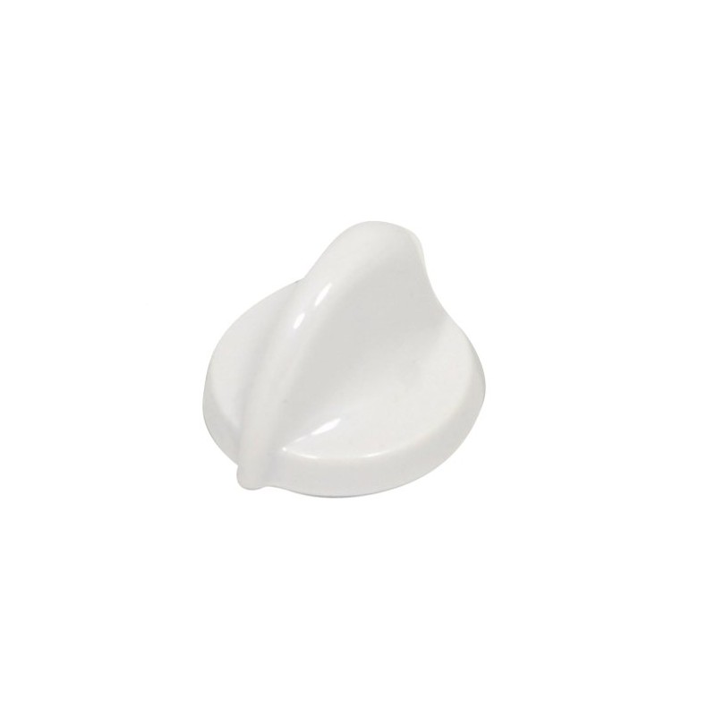 Belling Oven Cooker White Control Knob. Genuine Part Number 082613441