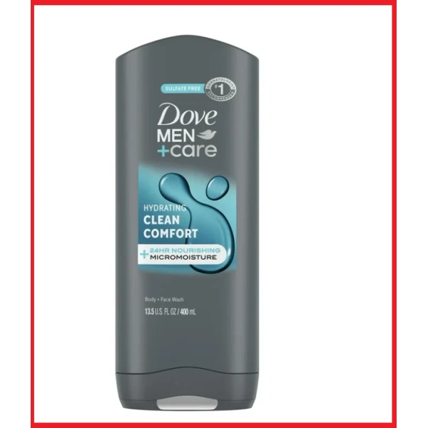 Unbranded Dove Men+Care Clean Comfort Daily Use Face and Body