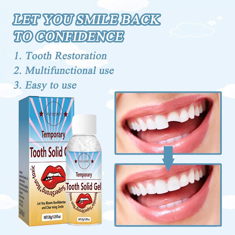 Dentures Do Yourself Dental Repair Kit, Denture Denture Prosthesis Complete