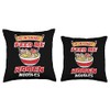 Ramen Noodles Throw Pillow