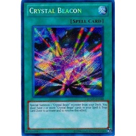 YU-GI-OH! - Crystal Beacon (RYMP-EN048) - Ra Yellow Mega-Pack - Unlimited Edition - Secret Rare