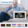 TROCOTN【Newest Dementia Clock Large Digital Clock for Seniors, Calendar Clock