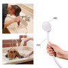 1 x White Shower Hose (Shower Head + Water Hose),
