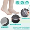 Sotiff 4 Pieces Hockey Ankle Gel Pads Skate Gel Discs