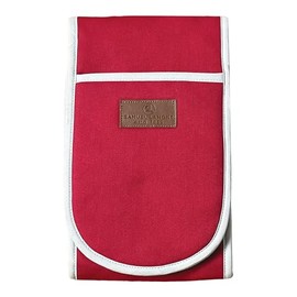 Samuel Lamont Oven Gloves - Premium Heat-Resistant Canvas Oven Gloves for Baking and Cooking | Red | One Size