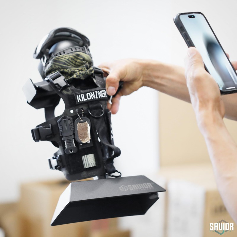 Savior Equipment Mini H.P.C Tactical Dog Vest Stand Tabletop Headphone