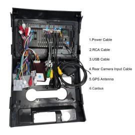 AMPrime For Ford F150 2009-2014 Apple Carplay Android 13 Car Stereo Radio GPS Nav 2+32GB