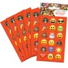 Paper Projects 01.70.15.038 Emoji Party Size Sticker Pack (6 Sheets),