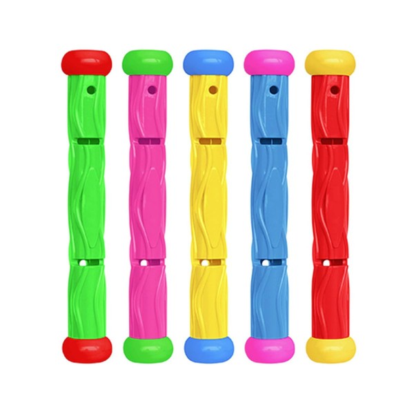ieron 5 Pieces Pool Diving Sticks Pool Diving Training Props