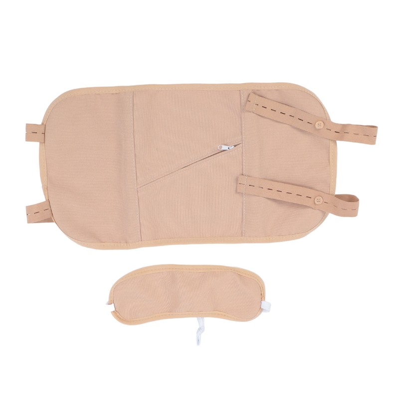 Castor Oil Pack Wrap Kit Reusable Adjustable Organic Cotton Castor