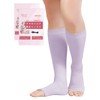 Maison Peony Compression Socks for Pregnant Women, Silk Blend Maternity