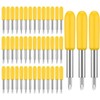 GUUZI Pack of 45 Replacement Cutting Blades 30° Thin Media