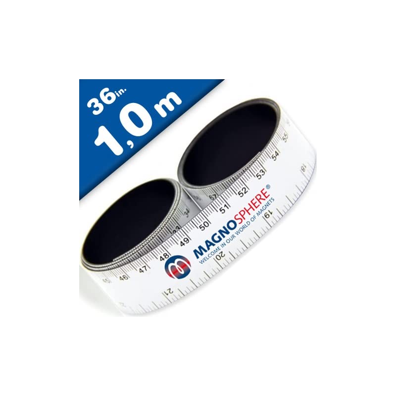 Magnetic Ruler Measuring Tape Tool for 36 Inches 100 cm