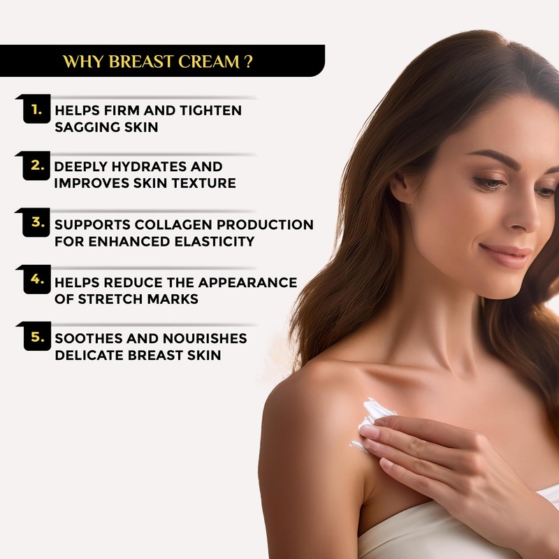 Belitaas Luxury Breast Cream for Women (100 ml/3.38 fl oz)