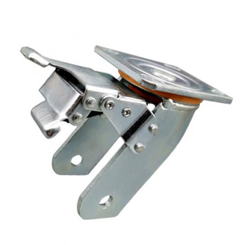 6 Inch Caster Bracket Heavy Duty Strong Load Bearing Rotatable