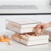 Egg Storage Box Drawer Design 48 Eggs Holder Plastic Refrigerator