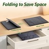 Large Stone Drying Mat for Kitchen Counter, 24"x16" Collapsible Quick