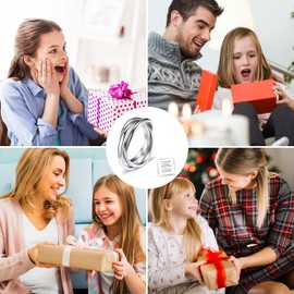 To My Daughter Ring Heart Rings for Women Gold Dainty Rhinestone Ring Set Crystal Infinity Finger Ring Vintage Midi Ring for Teen Girls Christmas Gifts for Girls