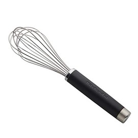 KitchenAid Gourmet Utility Whisk, 10.5-Inch, Matte Black