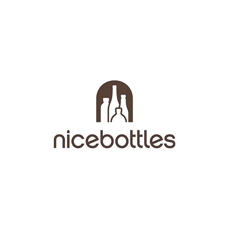 nicebottles Clear Glass Salsa Jars, 12 Oz - Case of