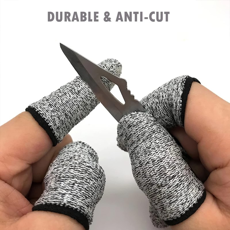 Finger Cots Cut Resistant Reusable Protector Finger Covers Finger Sleeves