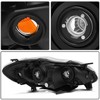 ECCPP Headlight Assembly Pair For Toyota Corolla 2003-2008 Chrome Housing
