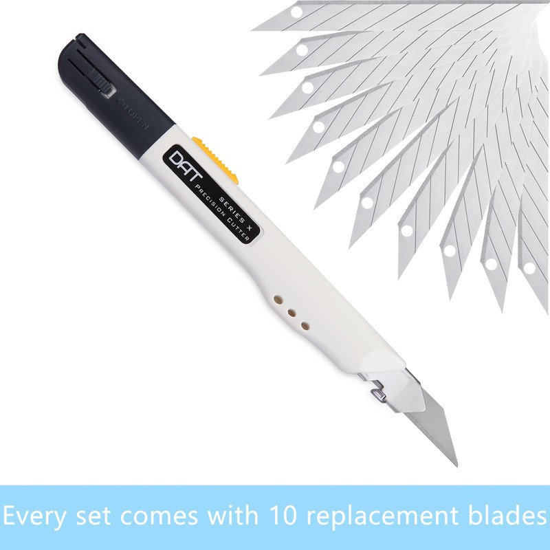 Utility Knife, DAT Series-X Portable Box Cutter, Fine Point Arts
