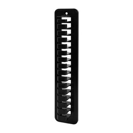 Strong Adhesive Wall-Mounted Cap Storage Versatile Rack Supplies for Household Home Organiser Black Door Hook - Color: White