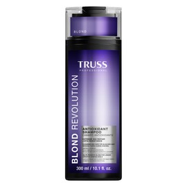 TRUSS Blond Revolution Blonde Shampoo - Gentle Cleansing Shampoo for Color Treated Hair - Preserves Luminous Blonde Coloring While Fighting Oxidation & Increasing Shine (10 fl oz)