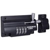Federal Lock Combination Locking Bolt, Heavy Duty Sliding Lock With