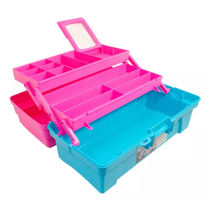 Santul Caja Herramientas Santul Plástica 14 2 Bandejas Color Morada